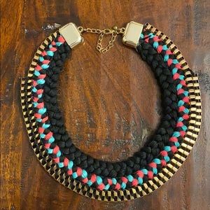 Woven necklace